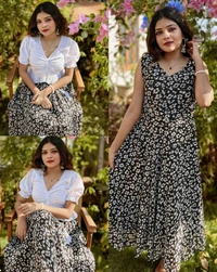 Beatiful launch skirt and top - M