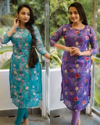 Stylish Kurtis - S, Electric Violet