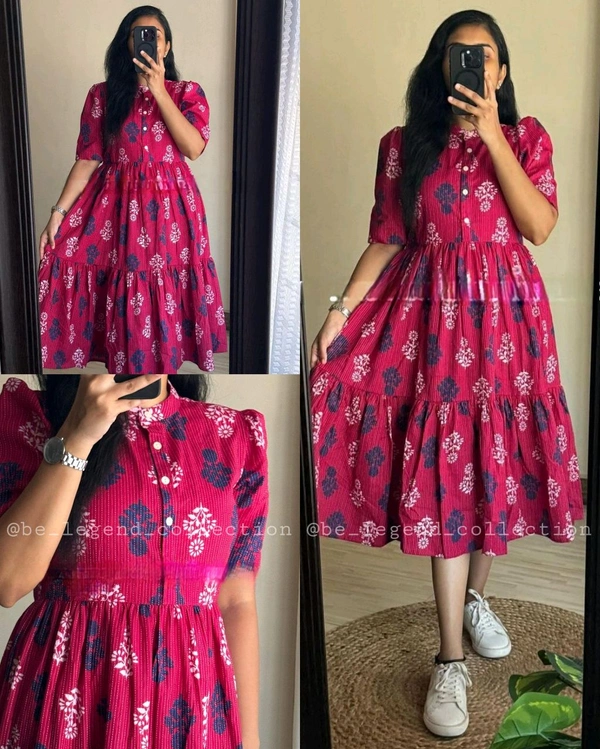 PREMIUM HEAVY cotton Gown - M