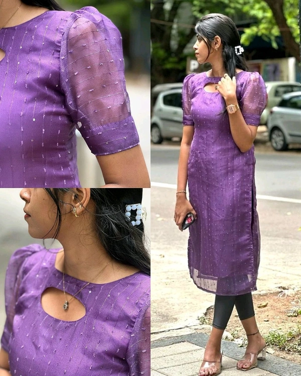 Beautiful kurti - XS, Voilet