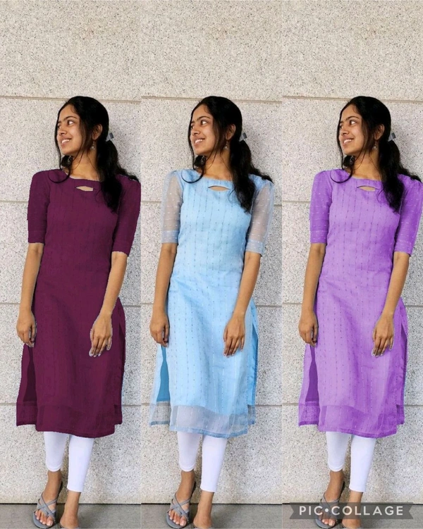 Beautiful kurti - L, Wine