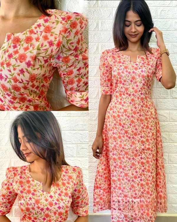 Women Regular Wear Straight Printed Kurta - 2XL