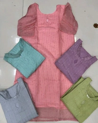 SUMMER kurti - Blue, XL