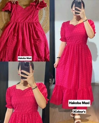 New Summer Speciel Hakoba Maxi - L, Red
