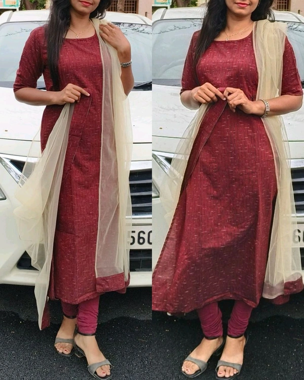 Feeding Party Wear Dupatta Set - XL