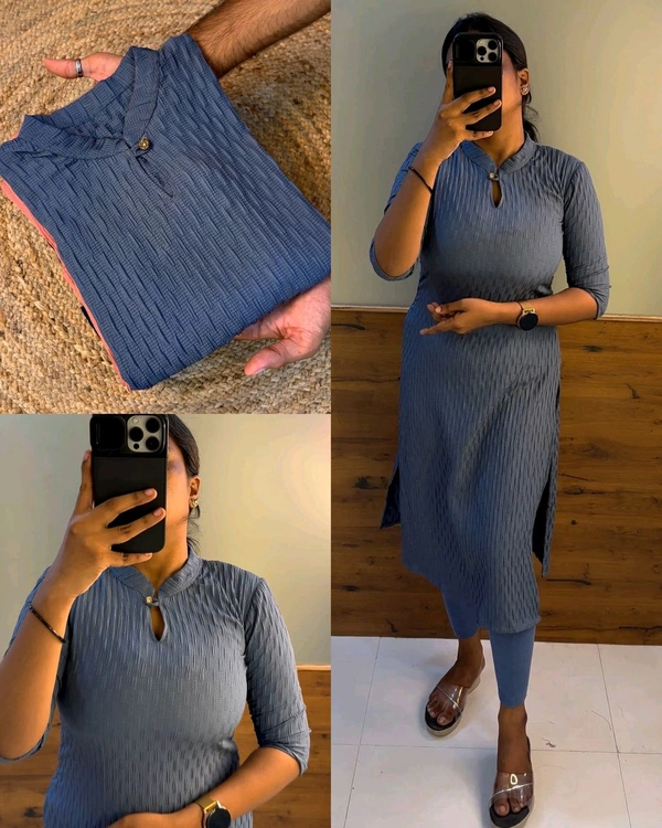 Trending Pocorn kurti - S, Wine
