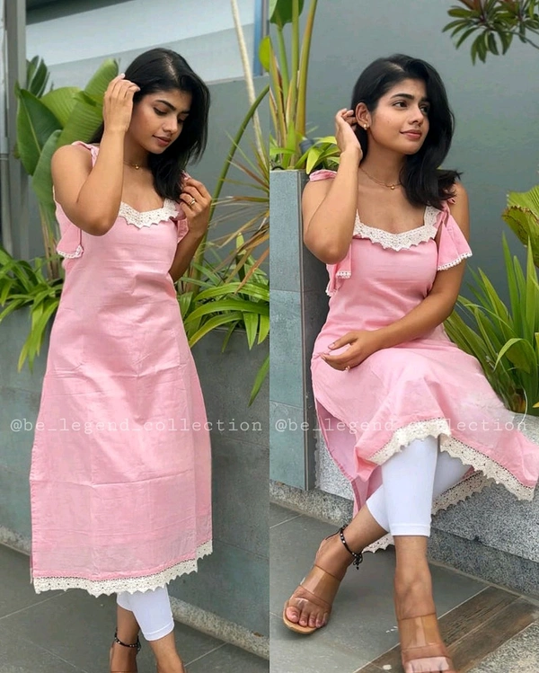 SUPERIOR KURTIS - L, Pink