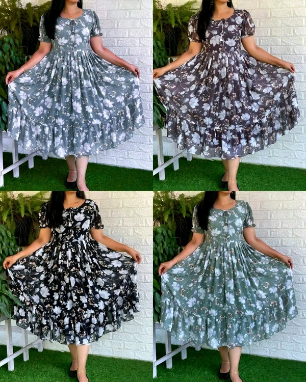 Urbane Latest Women Dresses - Xl, Lite Green
