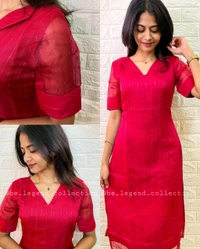 Launching Beautiful kurti For Women - Blue, S