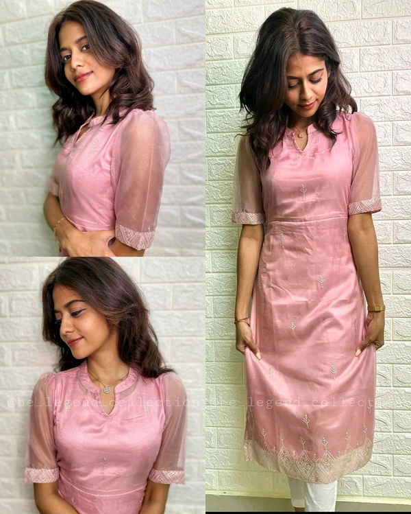 NEW Trendy Kurti - Peach, L