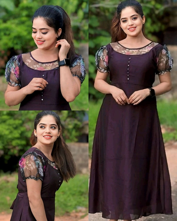 New SuperHit Gown - L, Wine