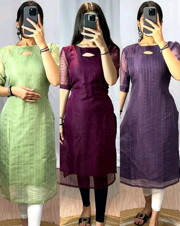 VIRAL kurti With New colours - Wine, 2XL