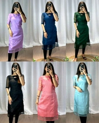 VIRAL kurti With New colours - Mauve, 2XL