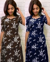 Stylish Kurtis - Green, S
