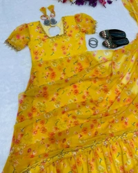 30Sec Gown Saree - XL