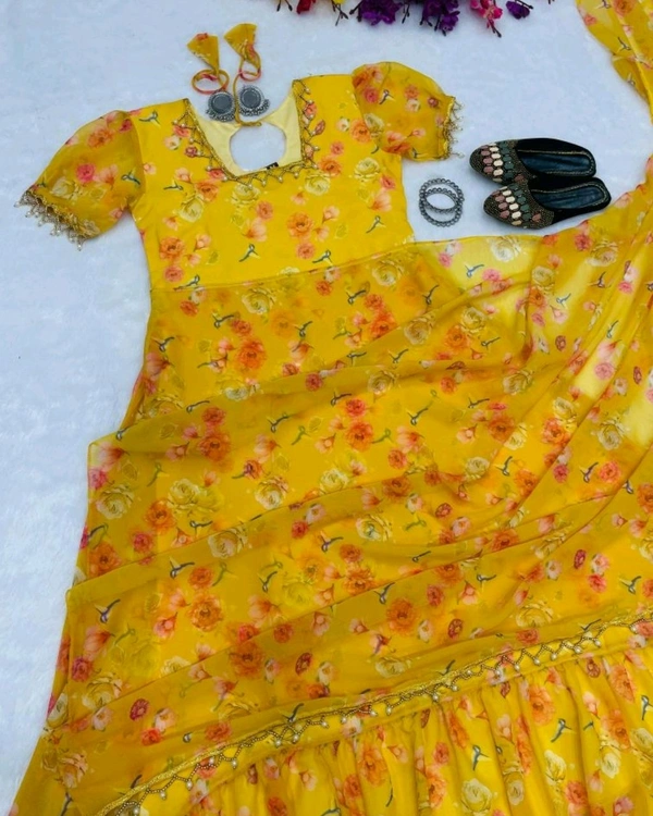 30Sec Gown Saree - XL