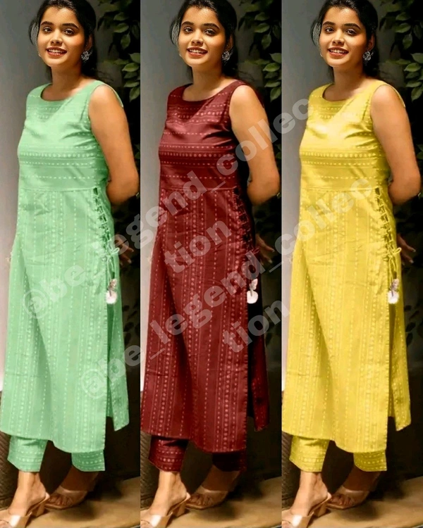 Pretty Women Kurta Sets - M, Maroon