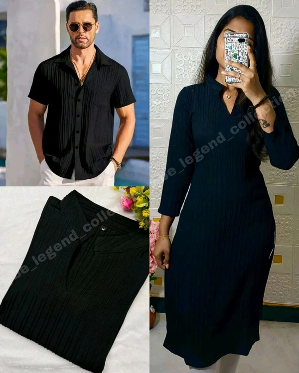 Popcorn Couple Dress ORDER SEPARTE🩷  - M, Black Women