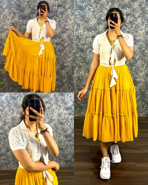 HOKOBA COAT & MIDI - Musterd, 3XL