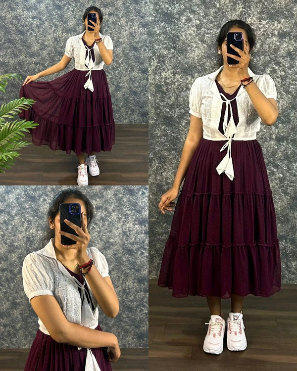 HOKOBA COAT & MIDI - Wine, S