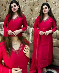 Beautiful Dreamy Elegant Suit - Mauve, M