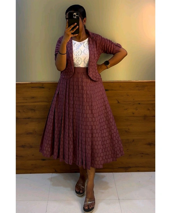 Boss lady HAKOBA set 😍 - Wine Berry, M