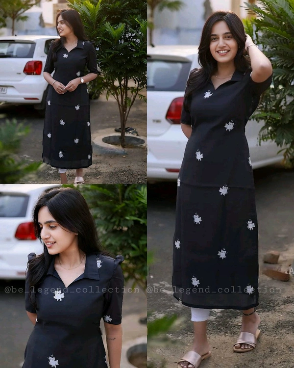 Stylish Kurti for Women - Maroon, S