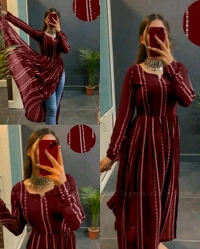 NAYRA CUT KURTI - Navy Blue, XS