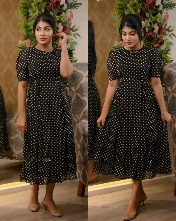 Trendy Comfortable Maxi New Design Launch - Black, M