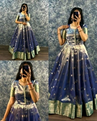 DIWALI SPECIAL DESIGN GOWN ✨ - Wild Watermelon, S