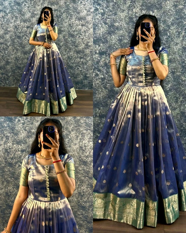 DIWALI SPECIAL DESIGN GOWN ✨ - Wild Watermelon, S