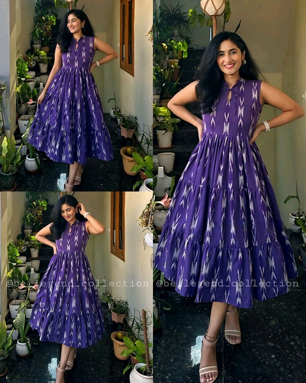 Latest Design womens Gown - Pigment Indigo, S