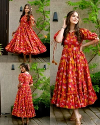 Pretty Women Gowns - Yellow, S