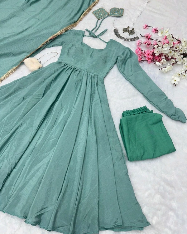 Premium Festivel Anarkali - Trinidad, XS