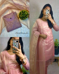 Trending Sparkle Handwork look for Festival Wear - Deep Sea Green, S