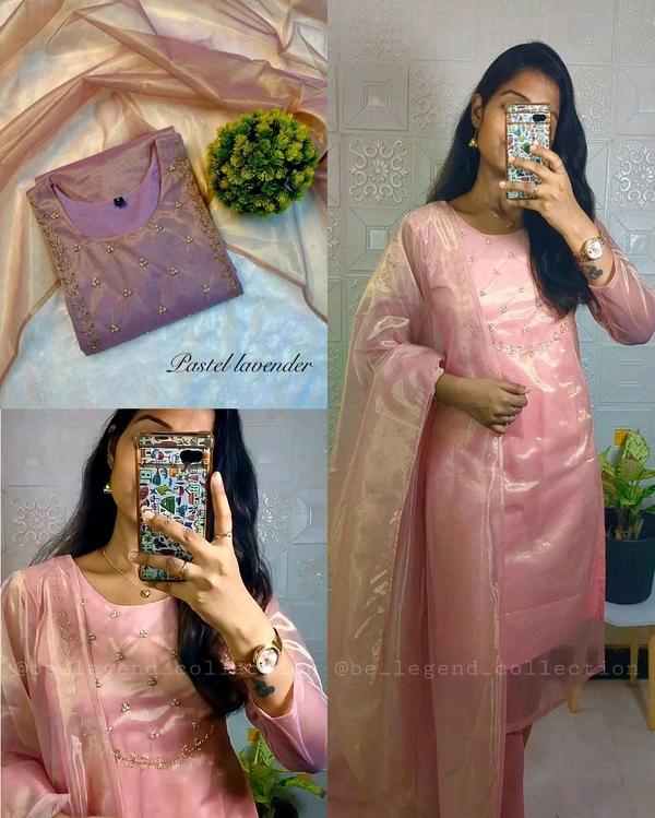 Trending Sparkle Handwork look for Festival Wear - Deep Sea Green, S