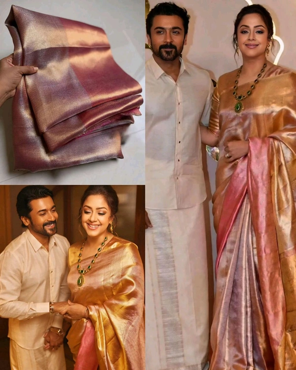 Ambani wedding jyothika mam Inspired saree - Unstitched