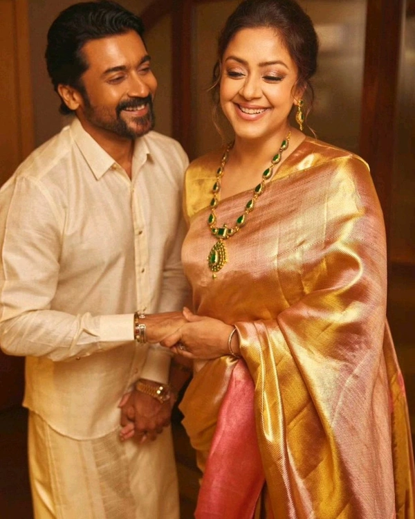 Ambani wedding jyothika mam Inspired saree - 2XL