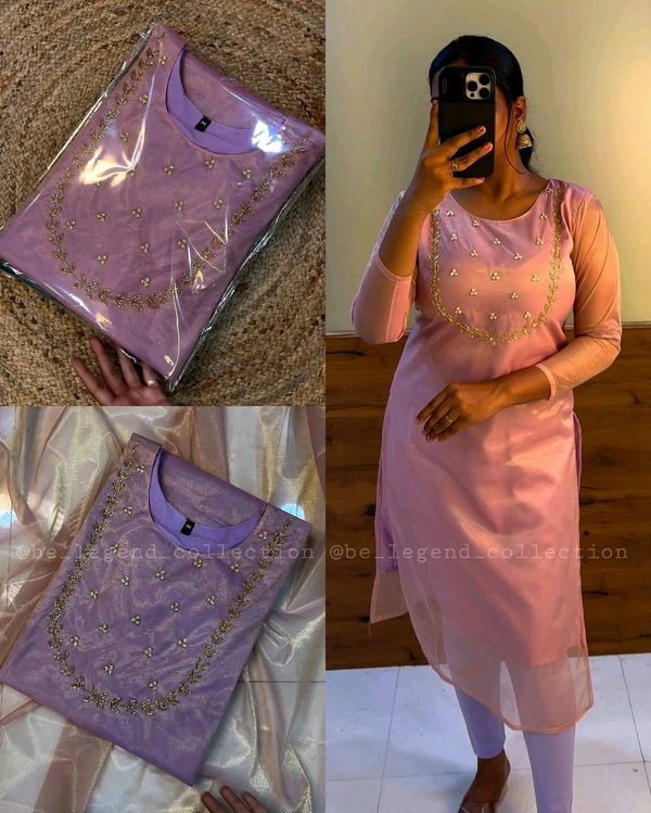 Trending Sparkle Handwork look for Festival Wear - Teal, S