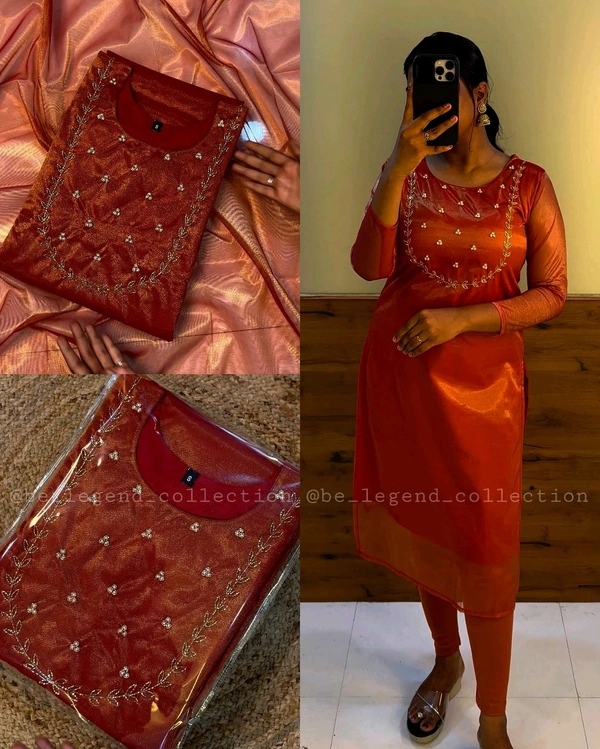 Trending Sparkle Handwork look for Festival Wear - Teal, S