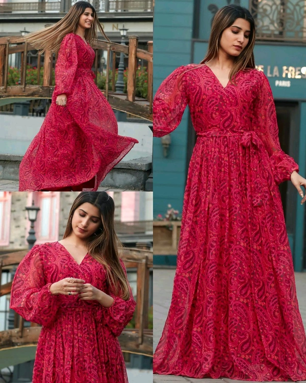Premium gown for women party wear - S