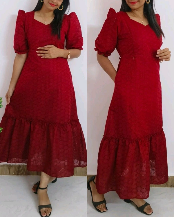 Hakoba Feeding Maternity - Red, M