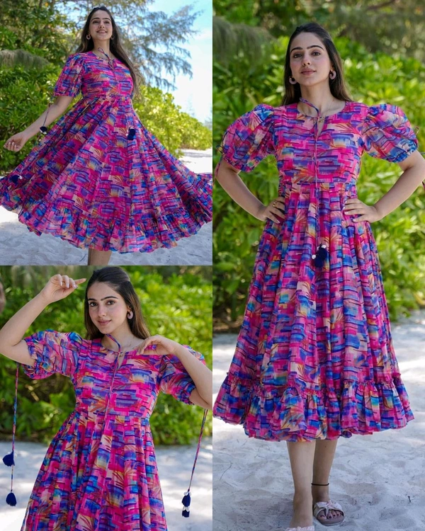 Pretty Women Gowns - Purple Pizzazz, 2XL