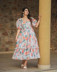 Pretty Women Gowns - White, S