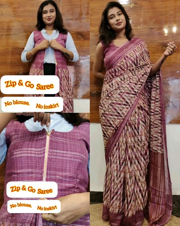 30 Secounds Gown Saree - 2XL
