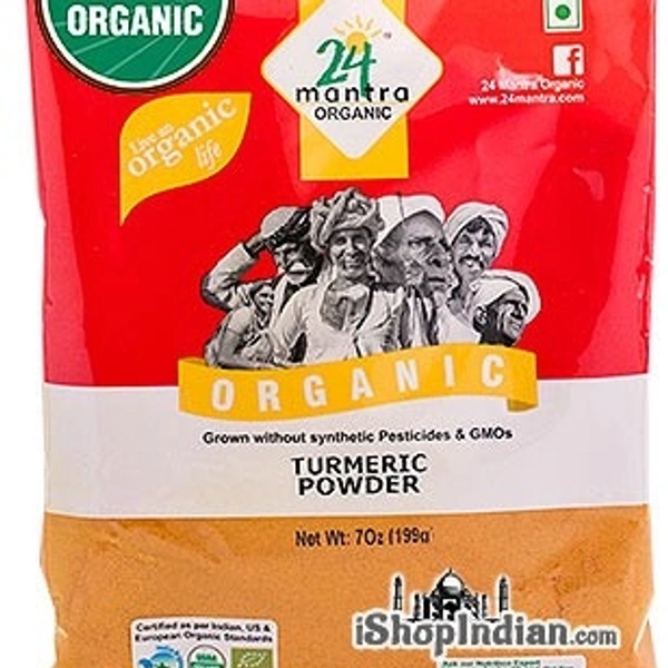 24 Mantra Organic Turmeric Powder 100g