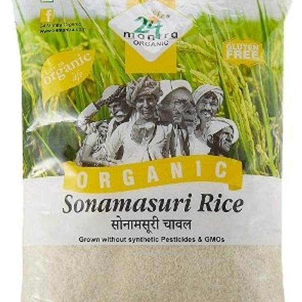 24 Mantra Organic Sona Masoori Brown Rice 1kg