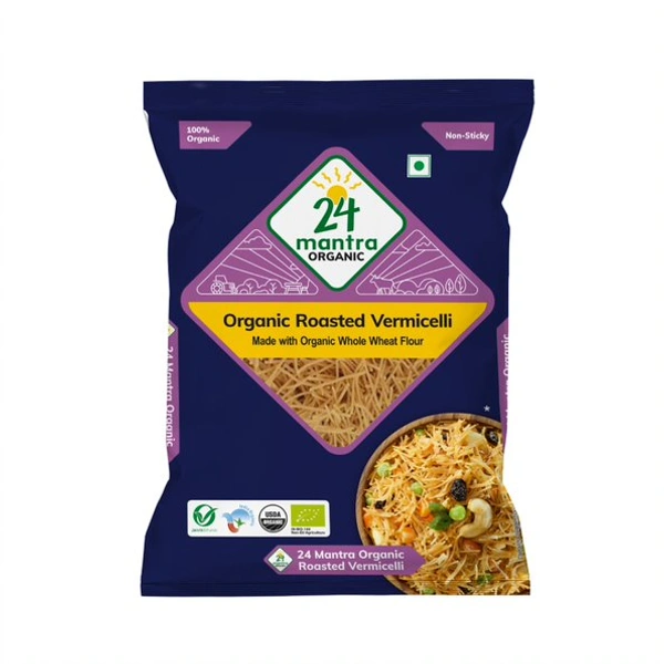 24 Mantra Organic Roasted Vermicelli 400 g