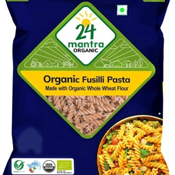 24 Mantra Organic Fusilli Pasta 400 g
