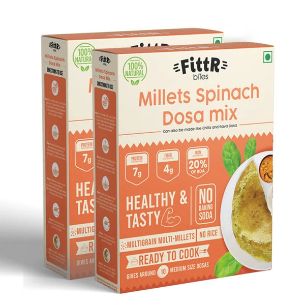 FITTR  SPINACH DOSA MIX
